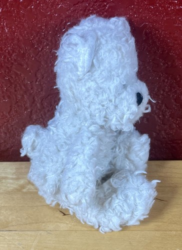 Jellycat London Small White Blizzard Polar Bear 5.5” Plush Stuffed Animal Shaggy - Picture 4 of 5