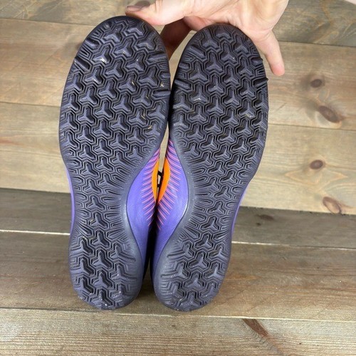 Nike Mercurial X Victoria VI TF Hombres Talla 8 Zapatos de Fútbol Púrpura Césped Tenis - Imagen 7 de 8