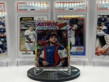 2026 Topps Heritage Chrome Silver Sparkle Refractor #219 Yainer Diaz SP