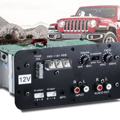 Subwoofer Verstärkerboard Tiefbass Bluetooth Verstärkerplatine Class D für Auto