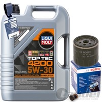 Bosch ÖLfilter+Liqui TT 4200 ÖL Passend FüR Audi A1 Skoda Fabia VW Polo 1.0TSI