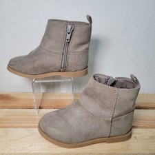 Old Navy Toddler Brown Faux Suede Ankle Boots - Size 7