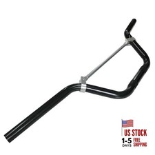  7/8" Pitbike Handlebars For Motorcycle ATV Mini bike Pit Dirt Bike Mid Black