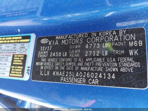 Passenger Side View Mirror Body Color With Memory Fits 18-19 STINGER 1912234 - Bild 11 von 12