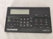 Aus einer Auflösung: tolle alte Telefunken Video-TV Fernbedienung