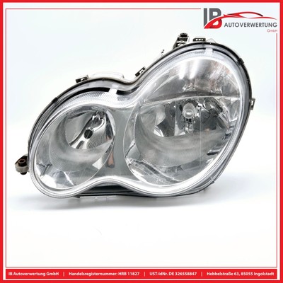 Headlight Left Halogen A2038201159 Mercedes-Benz C-Class W203 S203 AL Genuine