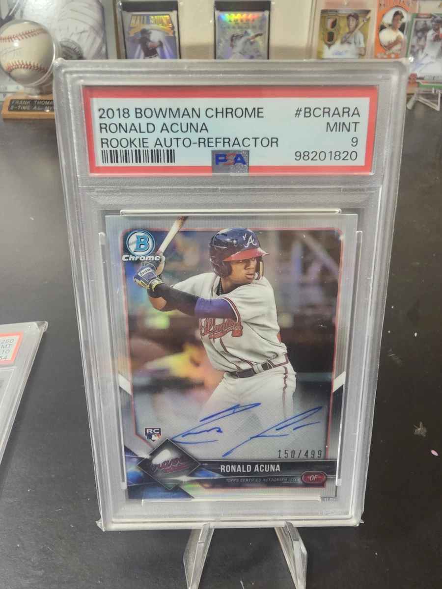 Topps Baseball 2018 Season Ronald Acuña Jr. Sports Trading Cards