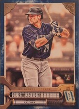 2022 TOPPS GYPSY QUEEN #185 CAL RALEIGH ROOKIE CARD INDIGO 081/250 MARINERS