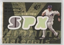 2007 SPx Winning Materials Limited Gold 14/99 Stephen Drew #WM-SD 0f6