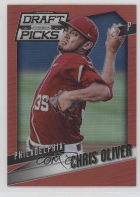 2014 Panini Prizm Perennial Draft Picks Red Prizm 72/100 Chris Oliver #31 fm0