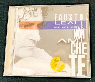 FAUSTO LEALI NON SOLO BLUES (NON AMI CHE TE) CD 1997 RTI MUSIC RTI 11412 ITALY