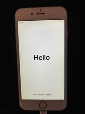APPLE iPHONE 6 MODEL A1549 SILVER 16 GB needs battery, still works 