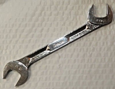 Snap-on Angle Wrench 15/16'' VS 5230, 4 Way 30-60 Degree Chrome Plate USA