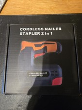 Image of Cordless 2-in-1 Electric Stapler Nailer Rechargeable