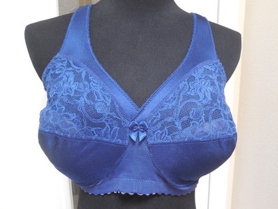 Glamorise Magic Lift Wireless Bra - Navy - 44B