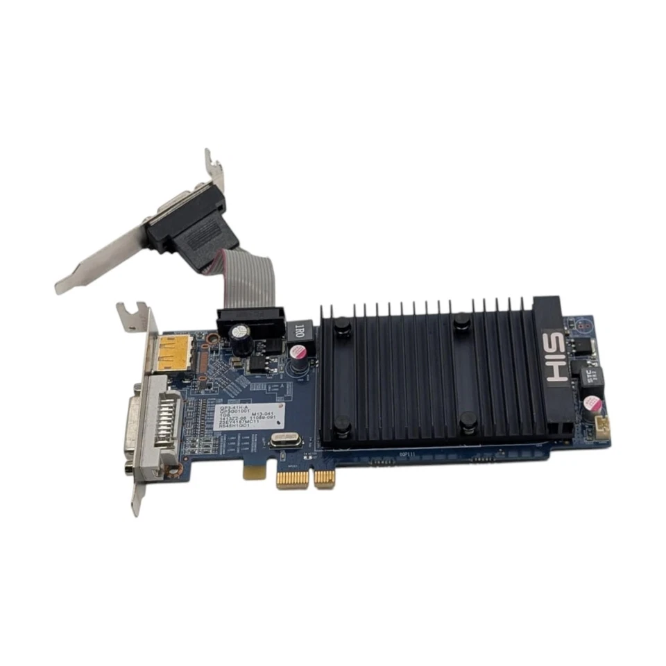 HIS ATI Radeon HD 5450 1GB DDR3 PCIE Video Card QP3-41H-A QP3G01001 - Image 2 of 4