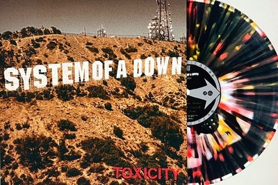 System Of A Down - Toxicity - Ltd Liquid Filled Splatter Vinyl -UK - Preorder