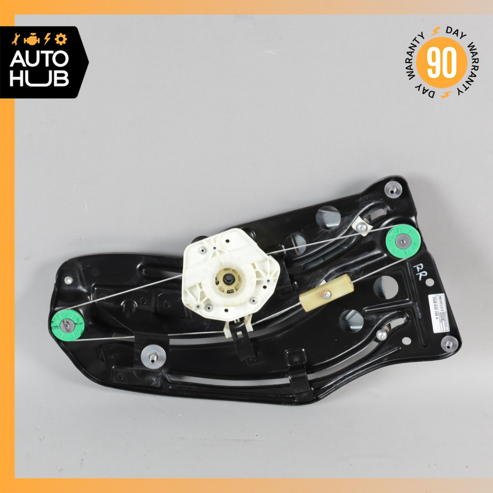08-10 Bentley Continental GT Coupe Rear Right Side Window Regulator OEM 87k