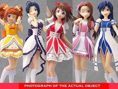 THE IDOLM@STER  SQ Figure　M＠STERS OF IDOL WORLD！！ set of 5