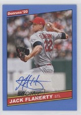2020 Panini Donruss Retro 1986 Signatures Jack Flaherty #86S-FL Auto 2qw