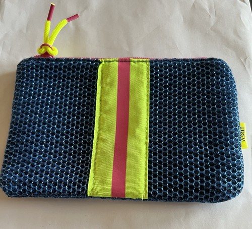 IPSY Glam Blue Mesh Makeup Bag Only! We Offer Combine Shipping! - Picture 1 of 1