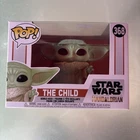 FUNKO POP! Star Wars Mandalorian The Child #369 Baby Yoda Grogu 10" Vinyl Figure