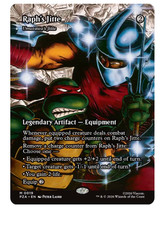 Raph's Jitte - Umezawa's Jitte - Borderless Teenage Mutant Ninja Turtles MTG
