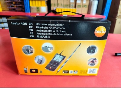 1PC NEW Testo 425 Anemometer with Telescopic Probe Handheld Hot Wire Anemometer