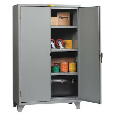Little Giant Ssl3-A-2448 Shelving Storage Cabinet, 78 In H, 48 In W, 24 In D,
