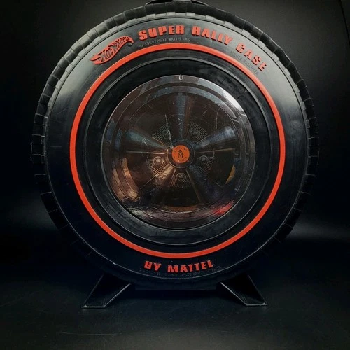 Mattel Hot Wheels 1968/2007 Reproduction 24 Car Super Rally Case Redline Tire!!