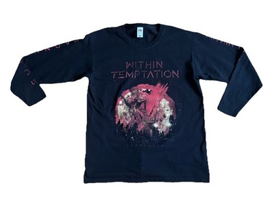 Within Temptation Band Long Sleeve T-Shirt Black Size M
