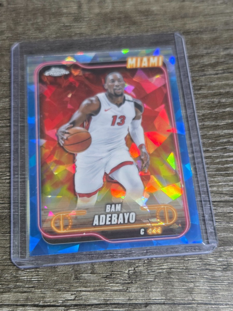 2025 TOPPS CHROME BB SAPPHIRE EDITION #33 - BAM ADEBAYO | eBay