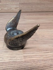 Oem Heavy Chrysler 1920s Radiator Cap Hood Ornament Rare Collectible Wing Brass