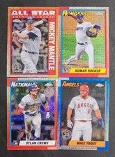 2025 Topps Series 1 / Series 2 - 1990 Topps Chrome SILVER PACK You Pick