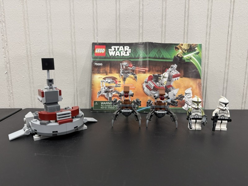 LEGO Star Wars: Clone Troopers vs. Droidekas (75000) - 100% Complete (Manual)