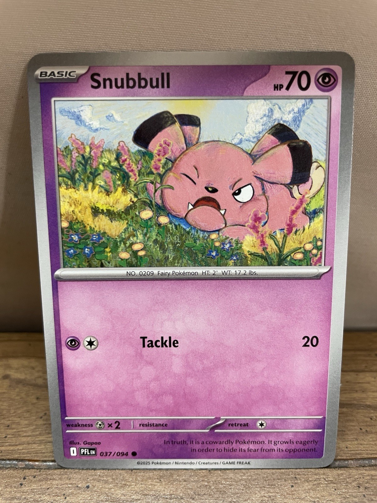 Snubbull 037/094 Me02: Phantasmal Flames Regular