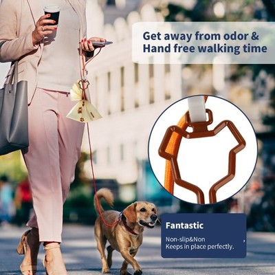 Dog Poop Bag Dispenser Trash Bag Holder with Milk Scent Better Experience