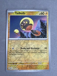 Tadbulb 076/197 Obsidian Flames Reverse Holo