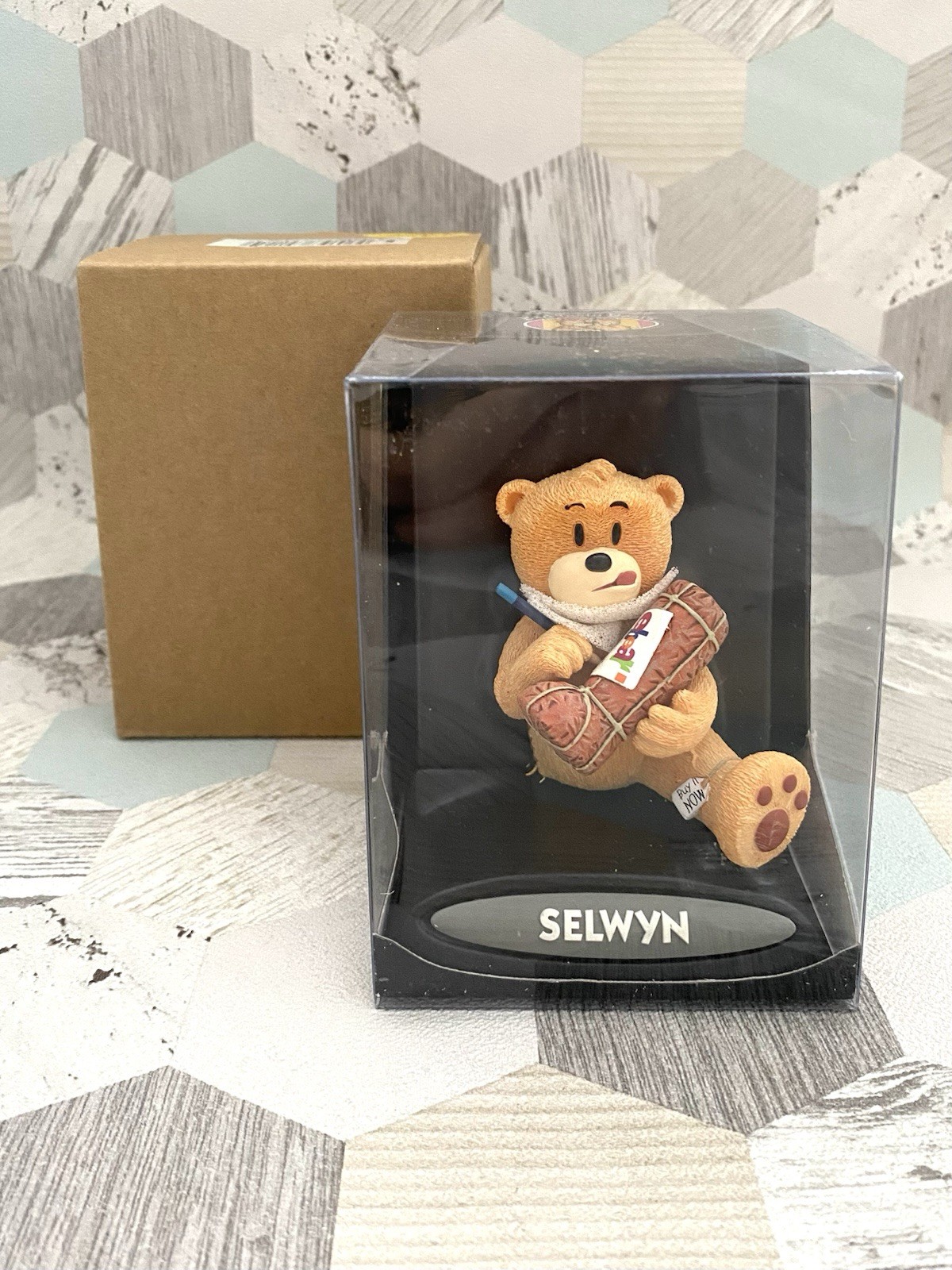 Bad Taste Bears 7cm Selwyn Figurine - Boxed 2005 - Piranha Studios