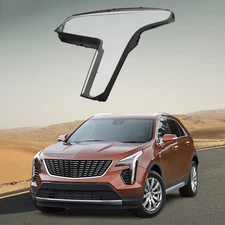 Headlight Lens Cover For Cadillac XT4 Driver Left Side Headlamp Cover 2018-2021