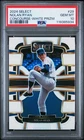 2024 Panini Select Concourse Nolan Ryan White Prizm /99 PSA 10