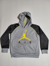  9 Nike Air Jordan Youth Pullover Size M Jumpman Therma-Fit Hoodie 5-6 YRS 