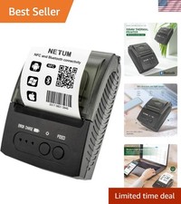 Portable Thermal POS Printer with Long Battery Life - Ideal for Outdoor Printing