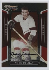 2008 Donruss Americana Sports Legends Mirror Red Signatures Norm Ullman Auto 4f5