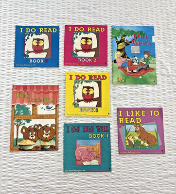 Abeka Readers K5 Kindergarten The Little Pie Our Week I Do Read Vintage Lot 7 VG