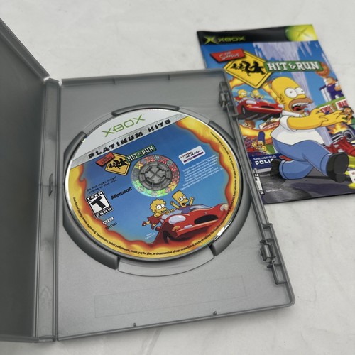 I Simpson: Hit & Run Per Xbox Originale - Platinum Hits CIB Testato - NTSC US/Canada