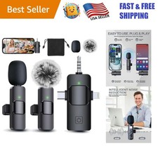 Professional Mini Lavalier Microphone with Noise Reduction - Ideal for Streaming