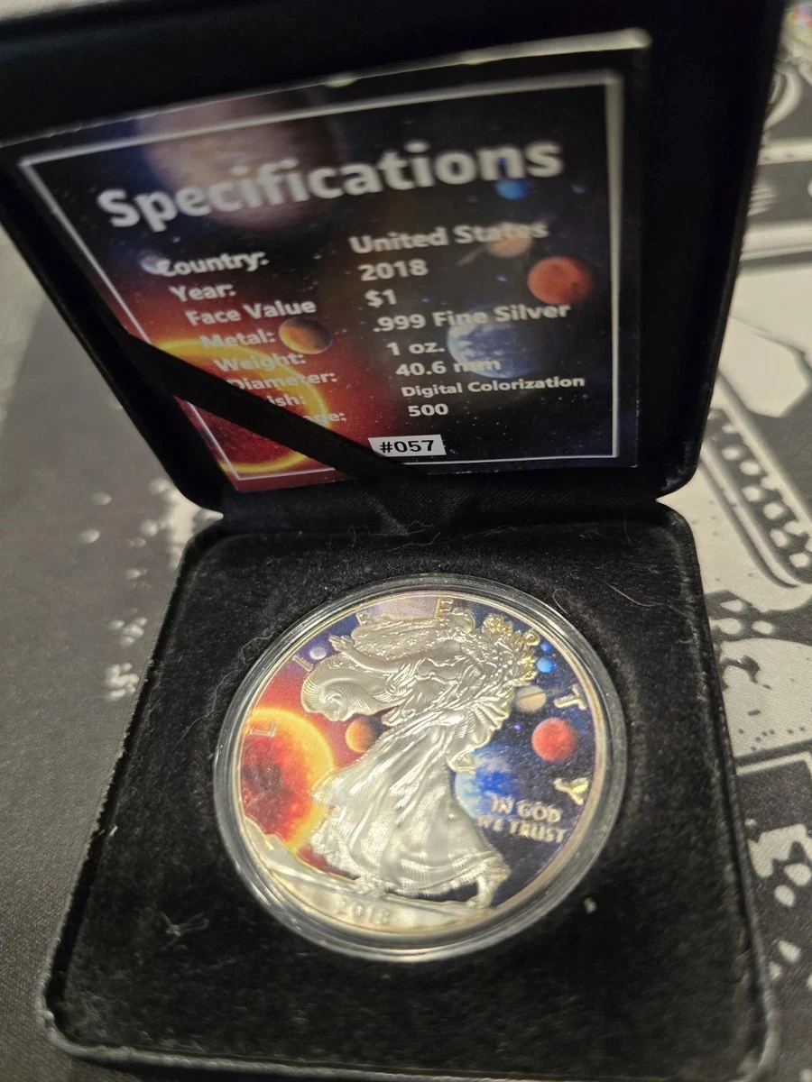 Colorized Silver Eagle for sale | eBay