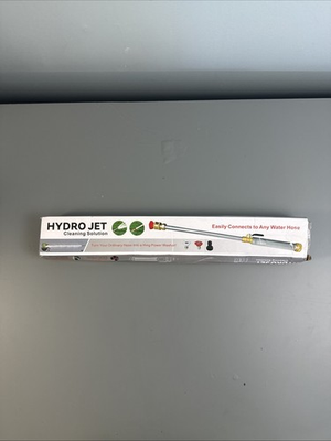 #ad Hydro Jet Cleaning Solution Power Washer Wand High Pressure Wand 2 Nozzle NIB $14.99