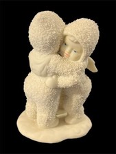 Dept 56 Snowbabies "I Need A Hug" Retired Figurine Angel Snow Love With Box